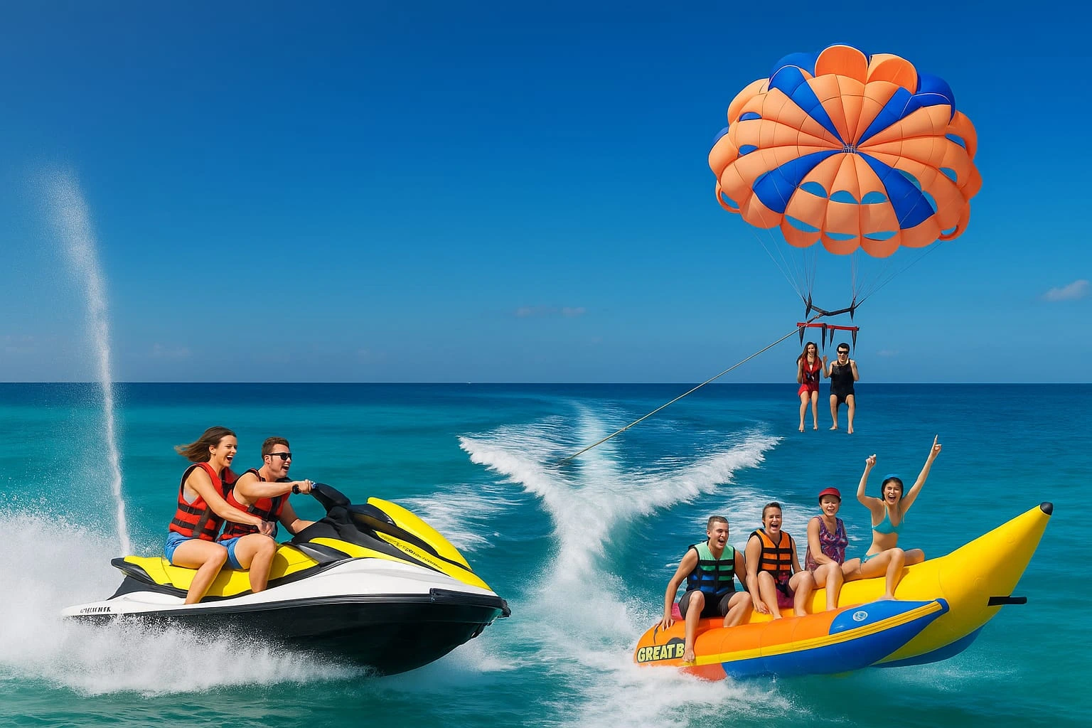 Explore Bali Hub water sports packages